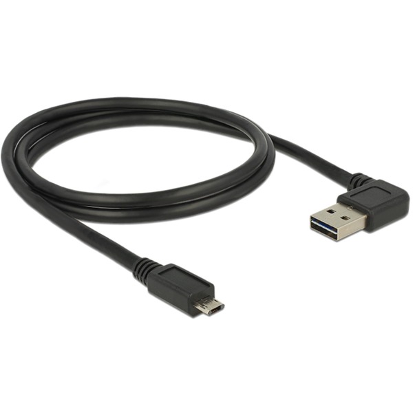 Delock Easy Usb 2 0 Typ A Stecker Gewinkelt Links Rechts Easy Usb 2 0 Typ Micro B