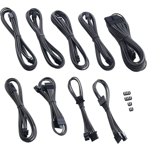 Cablemod Pro Modmesh C Series Rmi Rmx Cable Kit Carbon Kabelmanagement Carbon 13 Teilig