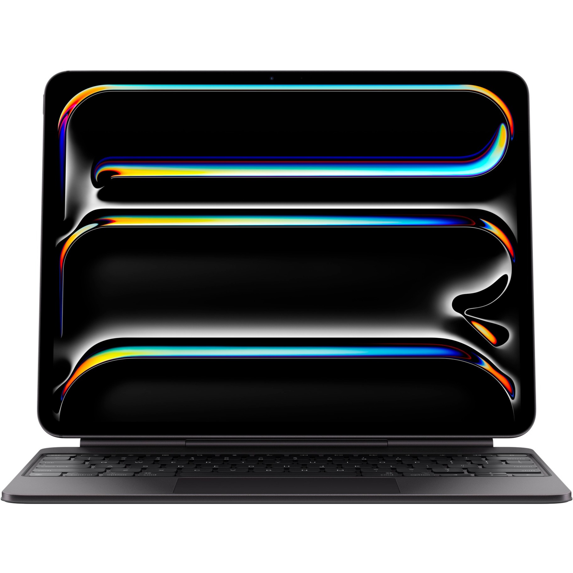 Apple Magic Keyboard für 13" iPad Pro (M4), Tastatur schwarz, UK-Layout, Scherenmechanik