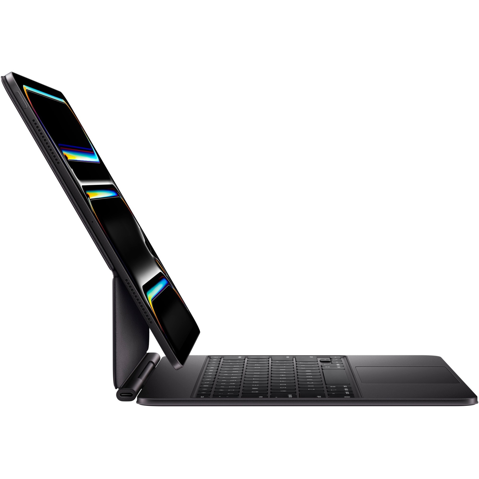 Apple Magic Keyboard für 13" iPad Pro (M4), Tastatur schwarz, UK-Layout, Scherenmechanik