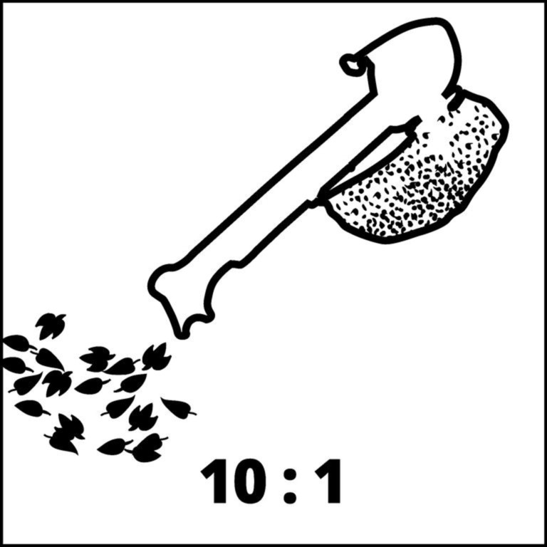 EINHELL Laubsauger/Laubbläser GC-EL 3024 E rot/schwarz, 3.000 Watt