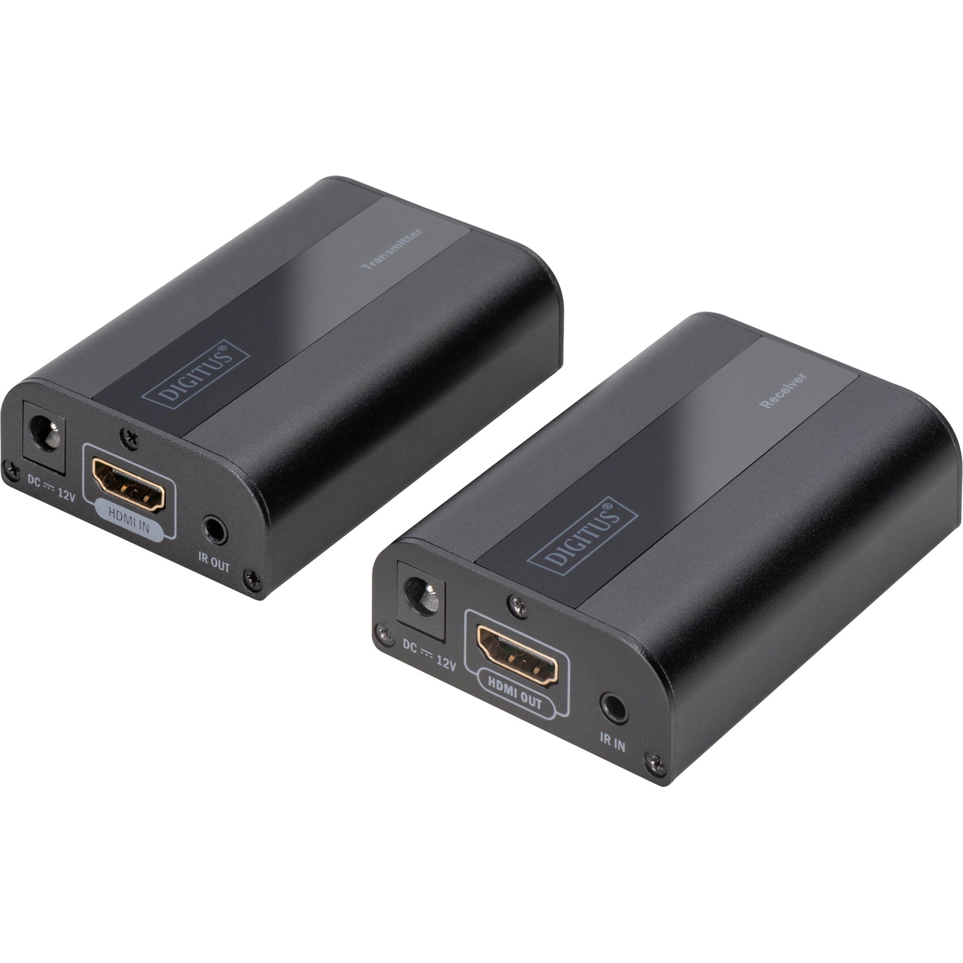 Digitus 4K HDMI Extender Set, HDMI Verlängerung 4K/60Hz, 70m
