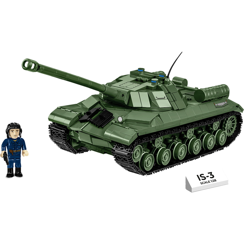 COBI IS-3 Soviet Heavy Tank, Konstruktionsspielzeug Maßstab 1:28