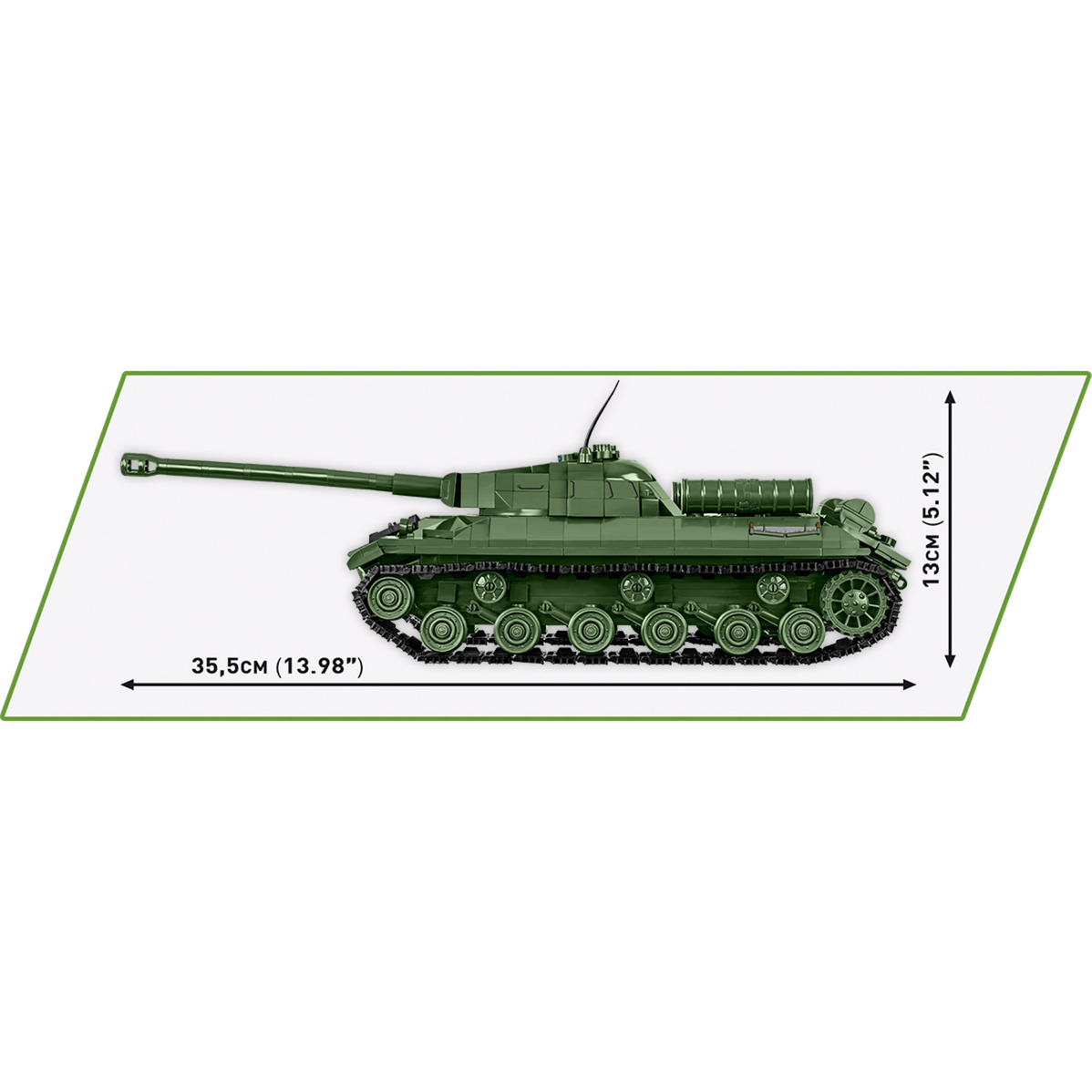COBI IS-3 Soviet Heavy Tank, Konstruktionsspielzeug Maßstab 1:28