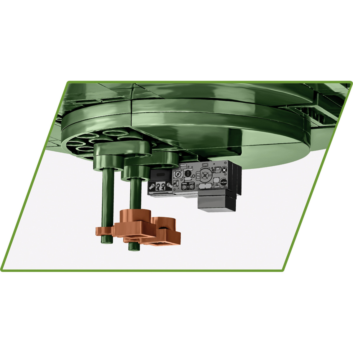 COBI IS-3 Soviet Heavy Tank, Konstruktionsspielzeug Maßstab 1:28