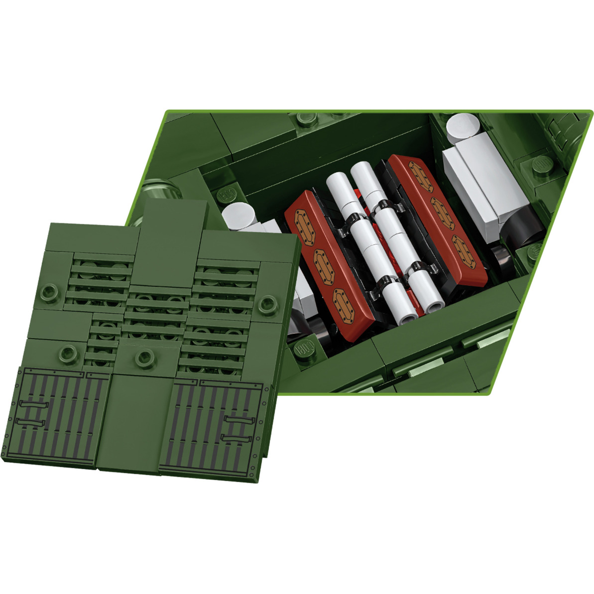 COBI IS-3 Soviet Heavy Tank, Konstruktionsspielzeug Maßstab 1:28