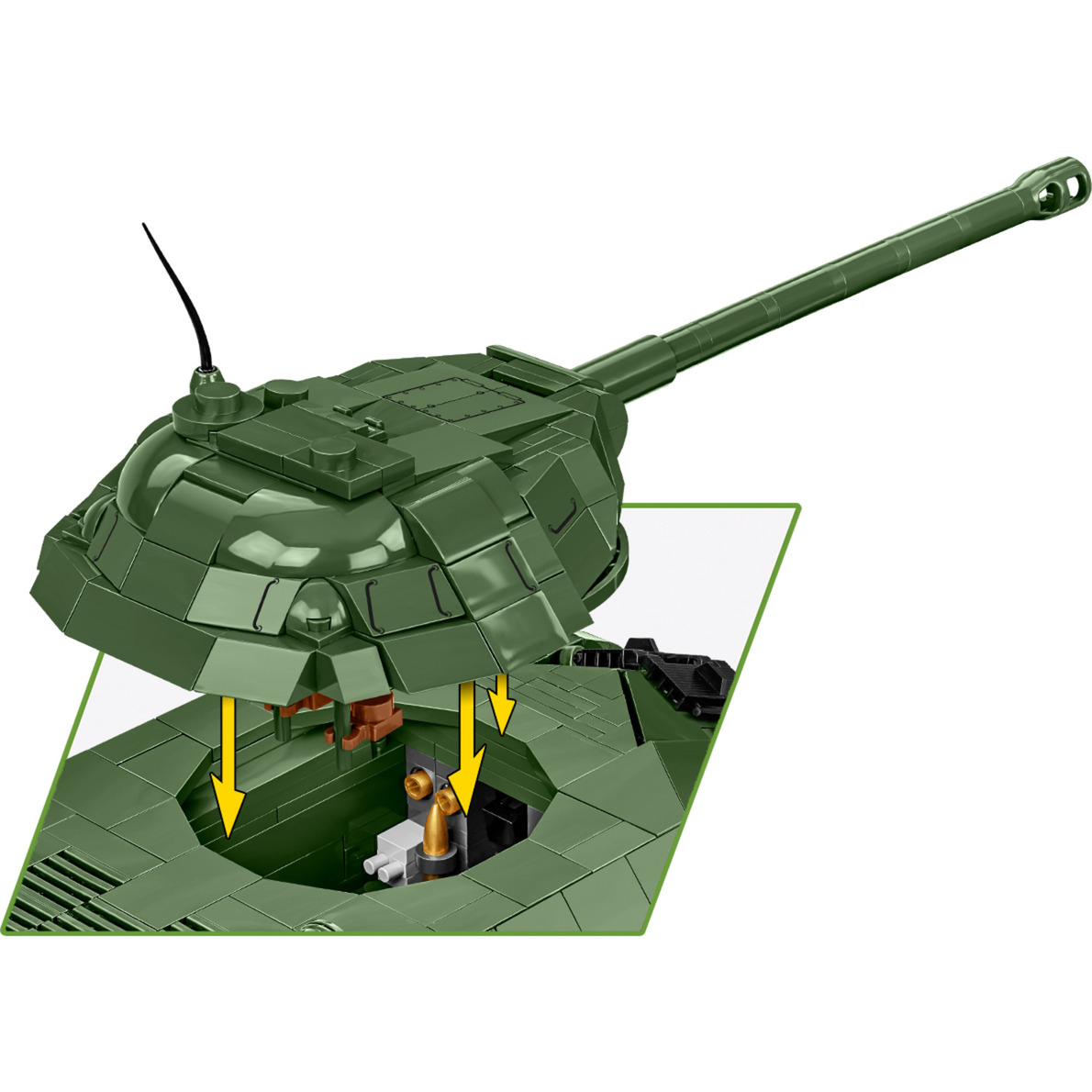 COBI IS-3 Soviet Heavy Tank, Konstruktionsspielzeug Maßstab 1:28