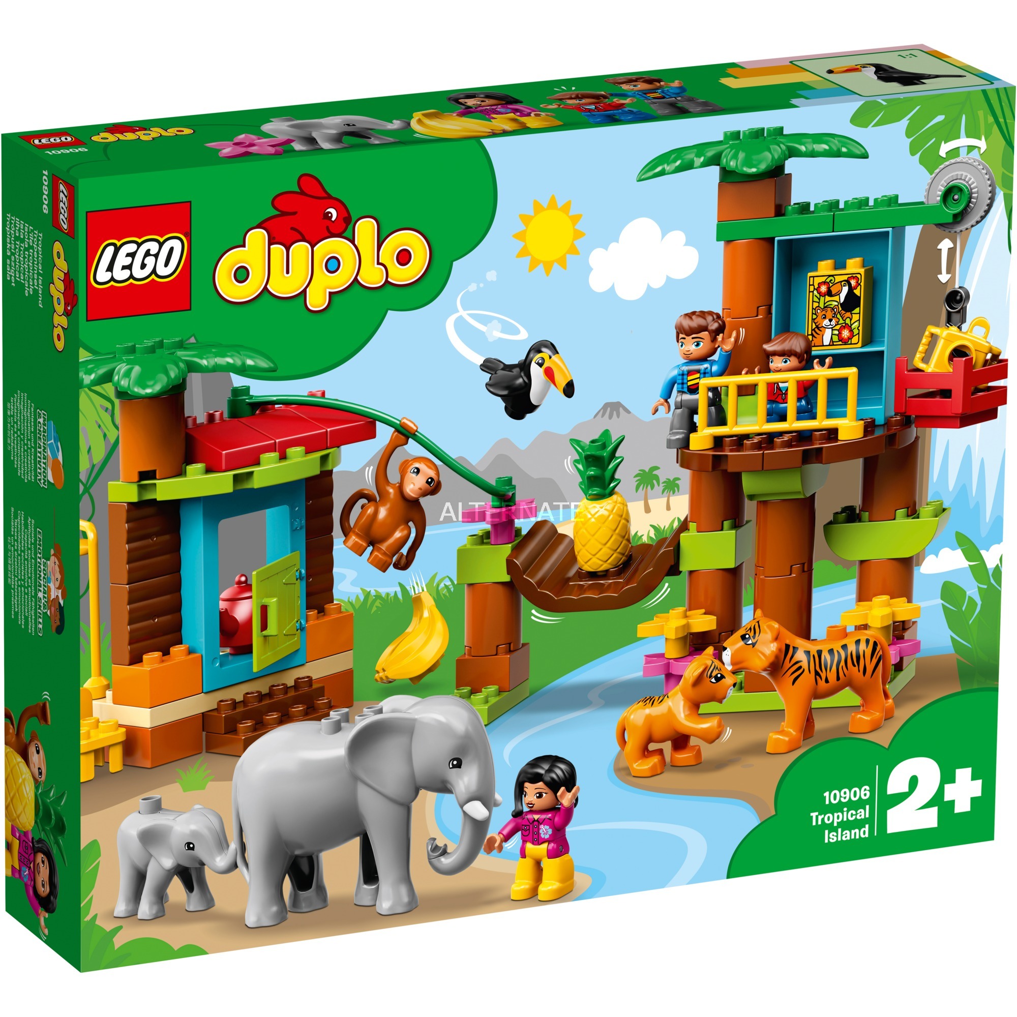Lego 10906 Duplo Baumhaus Im Dschungel Konstruktionsspielzeug