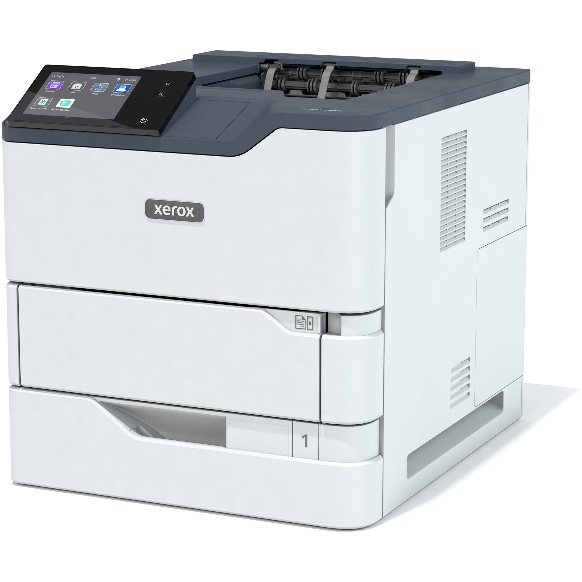 Xerox VersaLink B620DN, Farblaserdrucker grau/blaugrau, USB, LAN, Duplex (Druck)