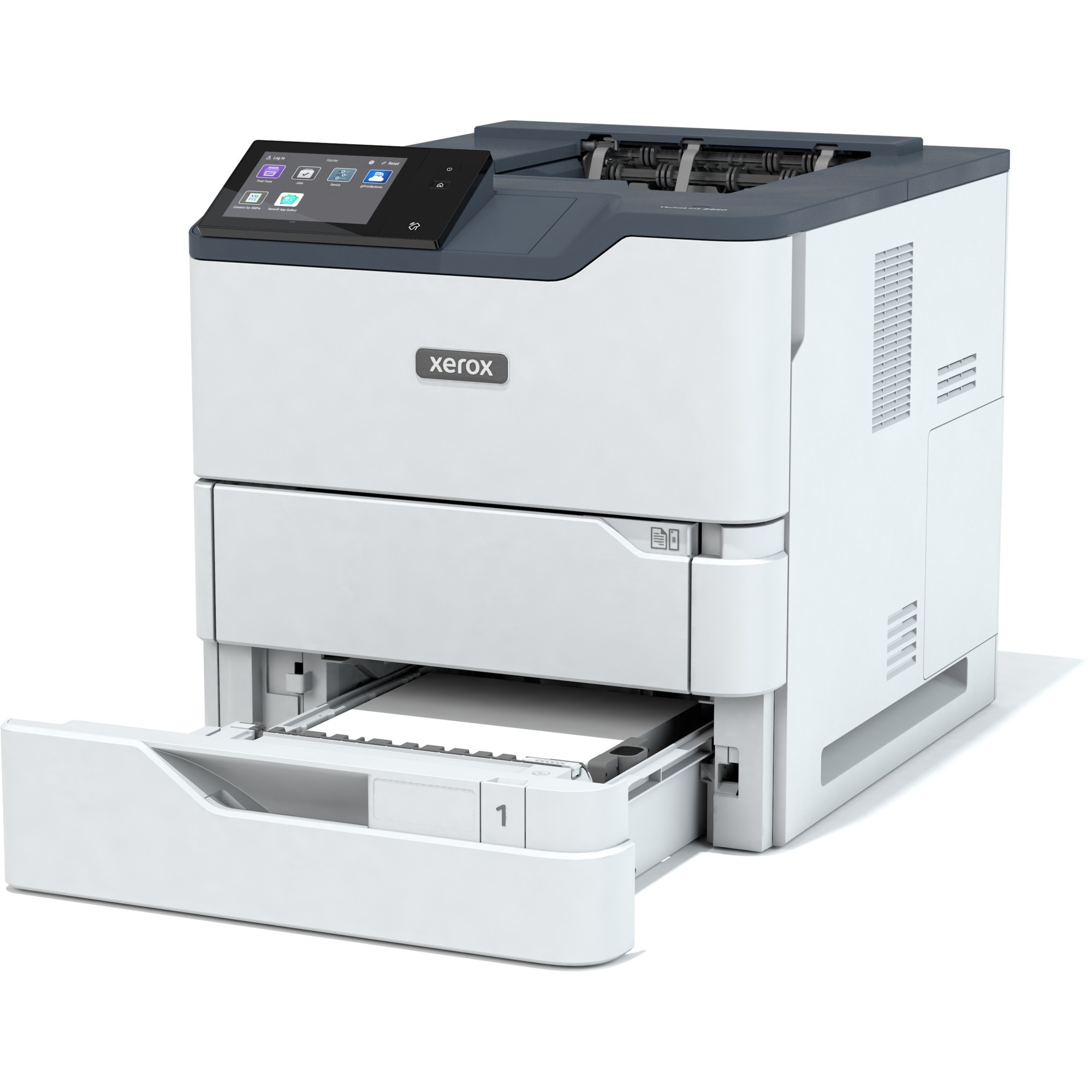 Xerox VersaLink B620DN, Farblaserdrucker grau/blaugrau, USB, LAN, Duplex (Druck)