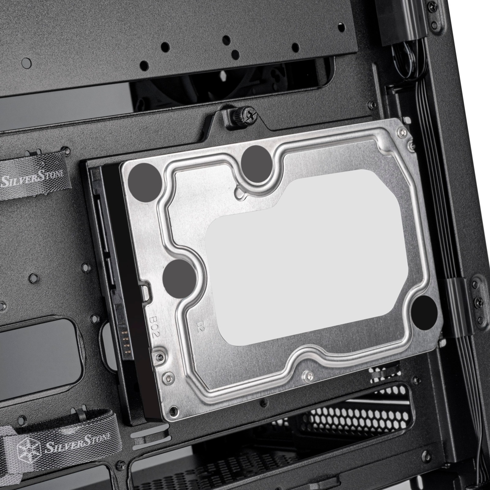 SilverStone SETA A2 Black, Tower-Gehäuse schwarz