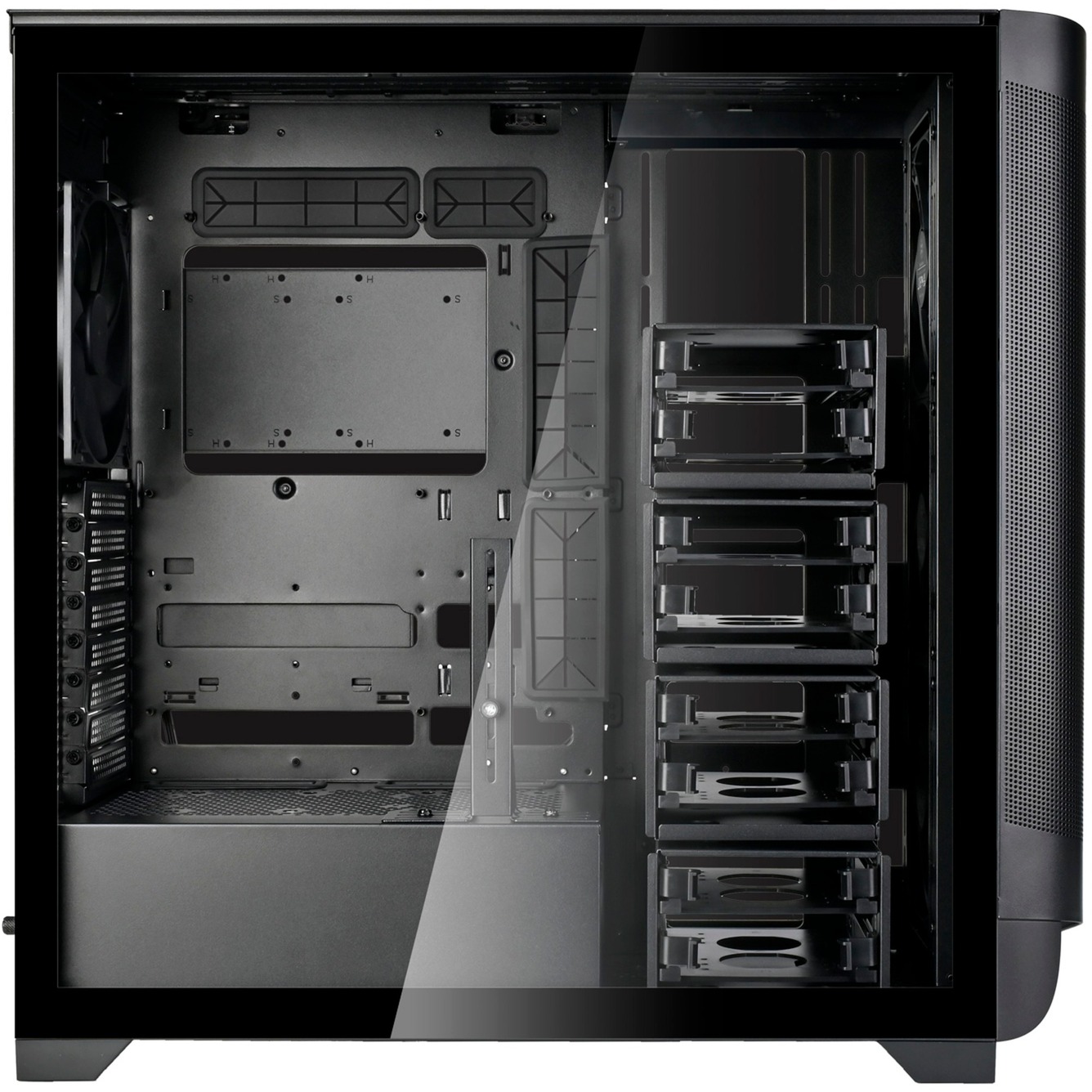 SilverStone SETA A2 Black, Tower-Gehäuse schwarz