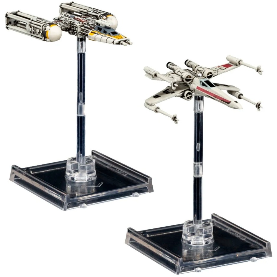 Asmodee Star Wars X-Wing 2. Edition - Rebellenallianz Staffel-Starterpack, Tabletop