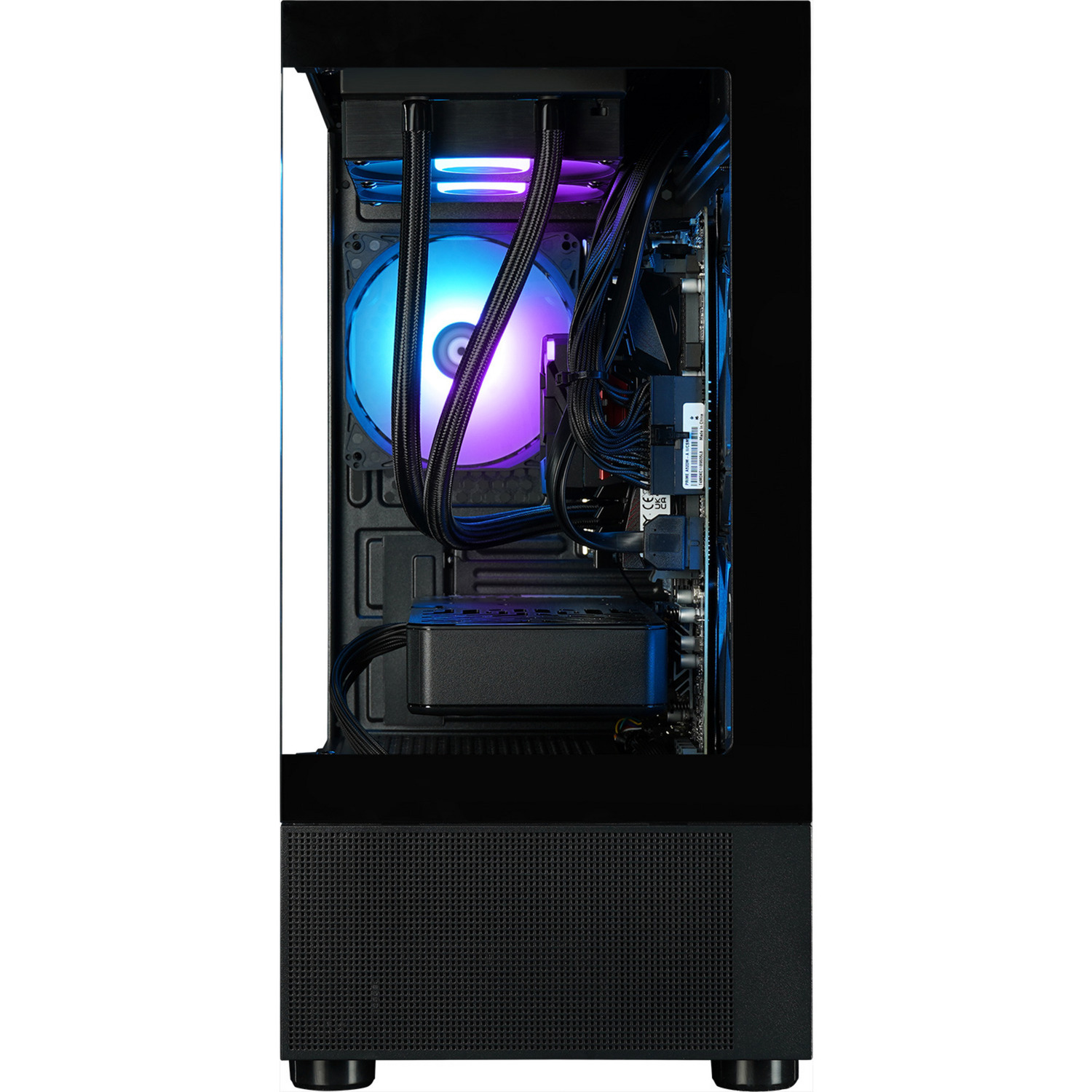 Thermaltake FTW V170A 5060Ti Black, Gaming-PC schwarz/transparent, Windows 11 Home