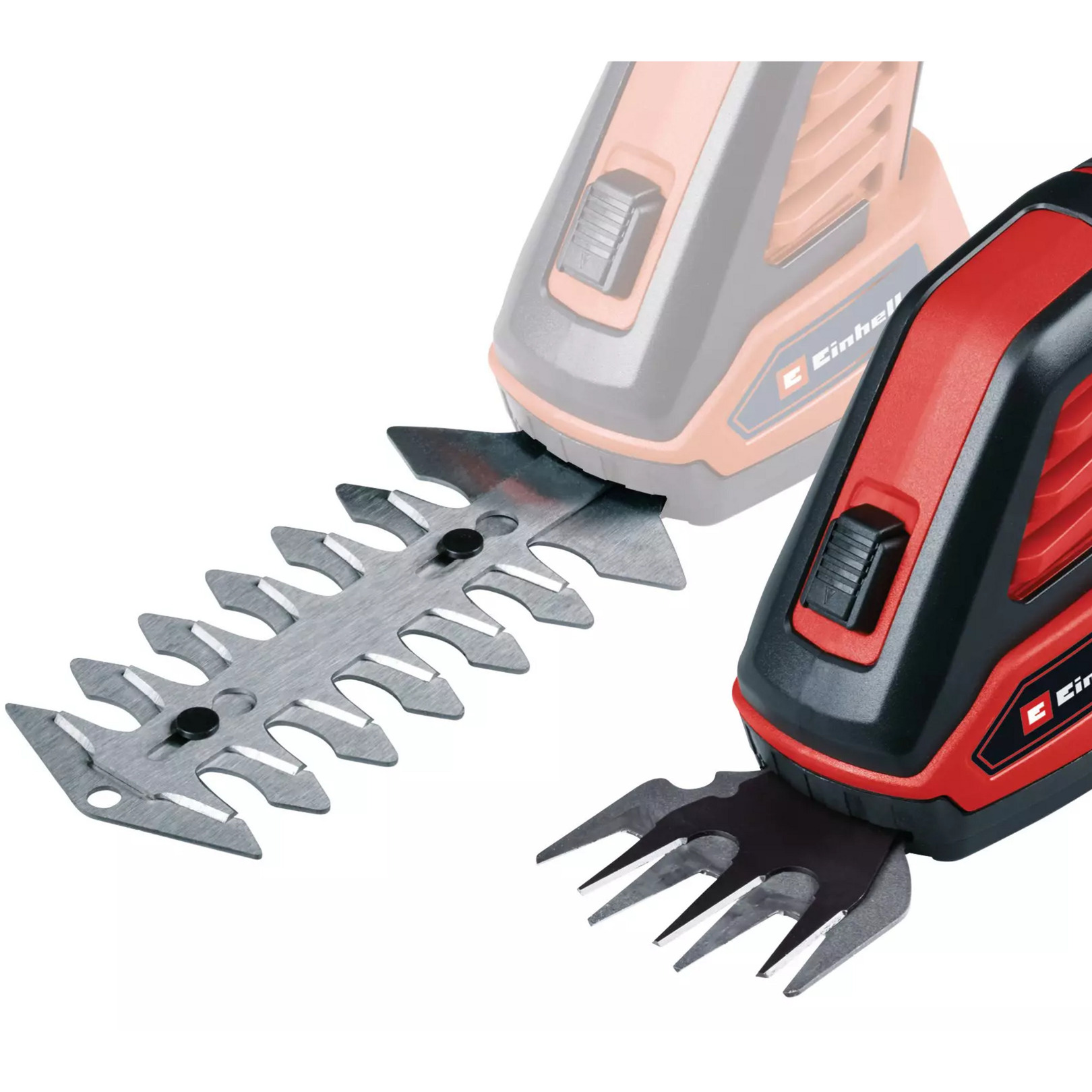 EINHELL Akku-Grasschere/ -Strauchschere GC-CG 3,6/70 Li WT schwarz/rot, Li-Ionen Akku 2,0Ah