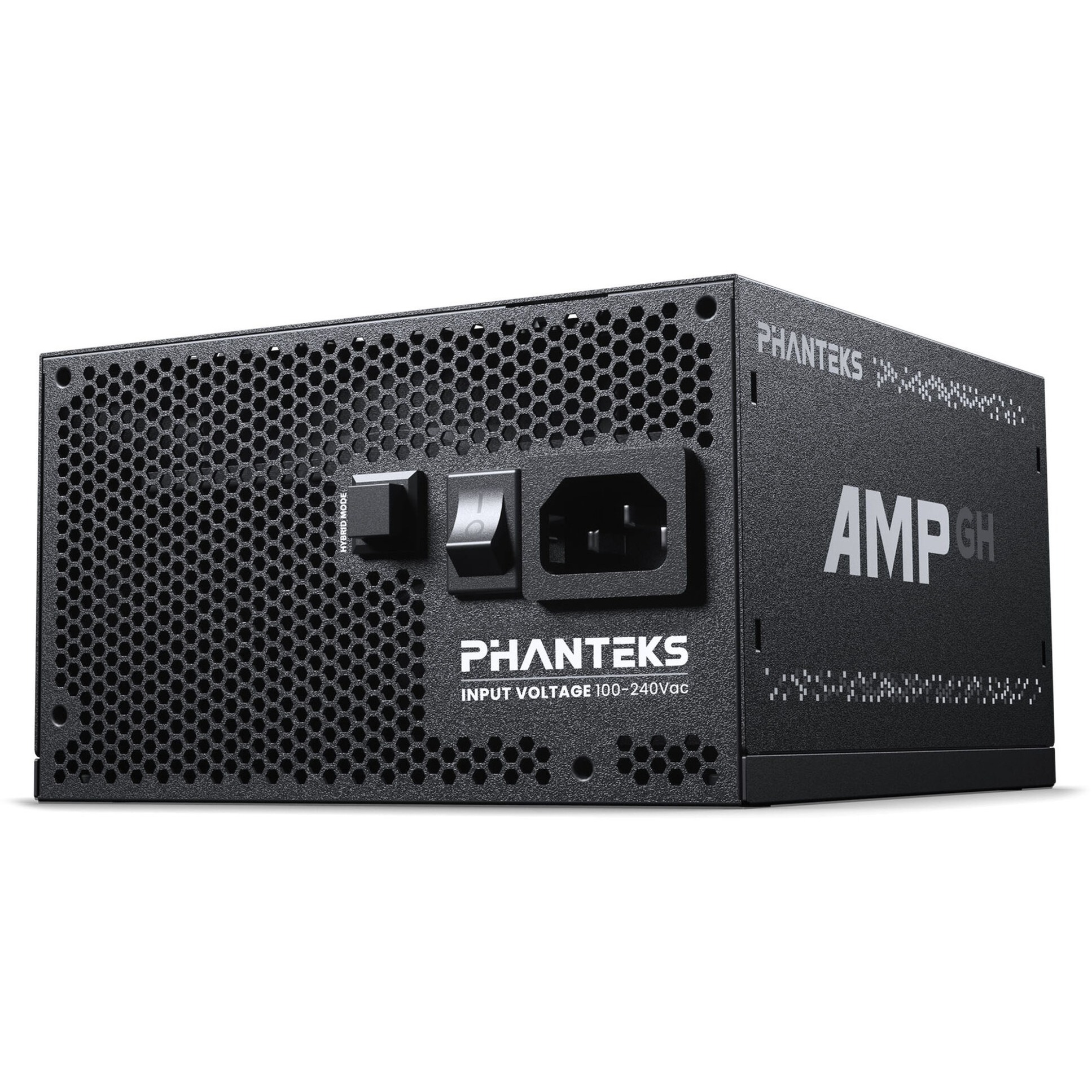 Phanteks AMP GH 1000W ATX3.1 Black, PC-Netzteil schwarz, 1x 12-Pin High Power GPU, 3x PCIe, Kabelmanagement, 1000 Watt