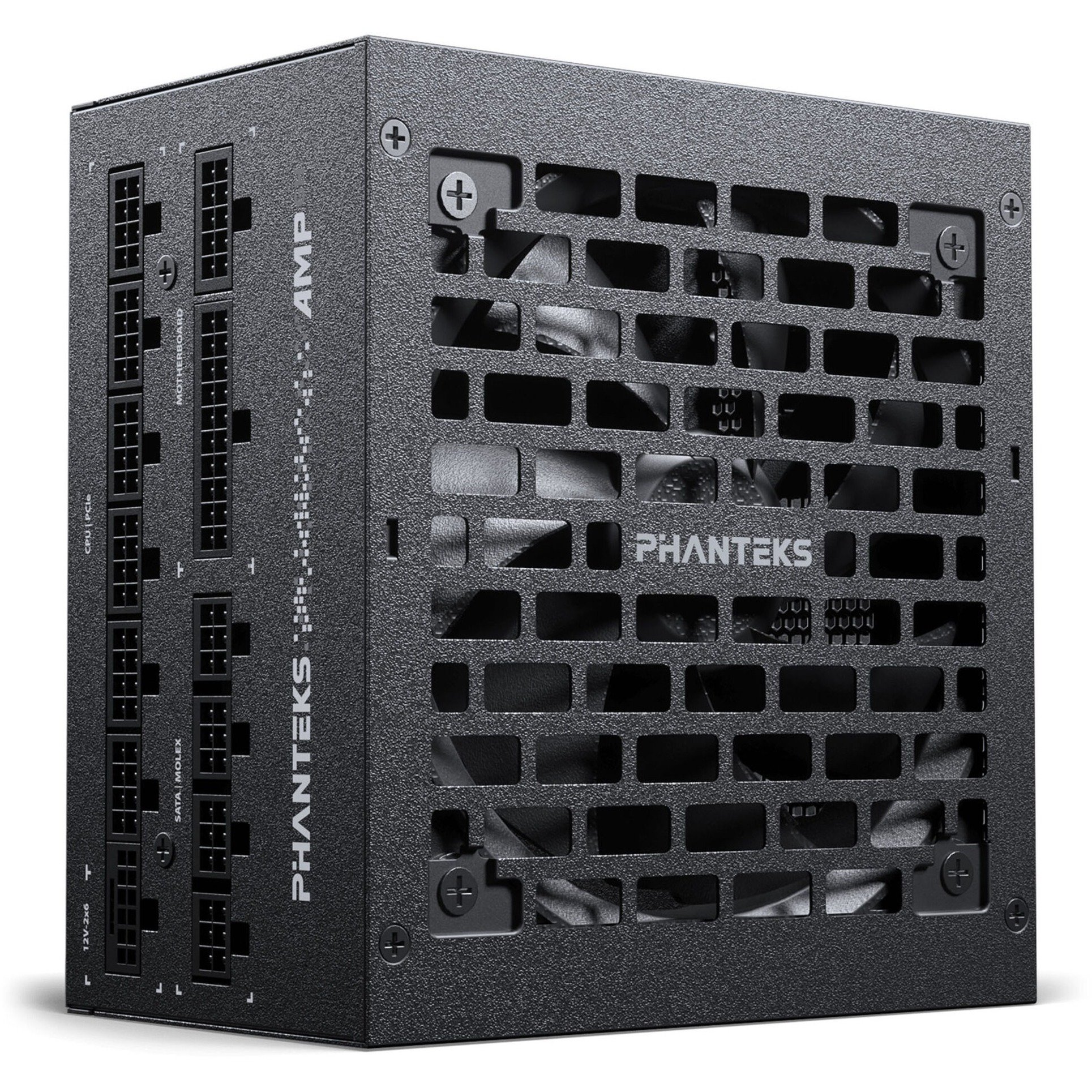 Phanteks AMP GH 1000W ATX3.1 Black, PC-Netzteil schwarz, 1x 12-Pin High Power GPU, 3x PCIe, Kabelmanagement, 1000 Watt
