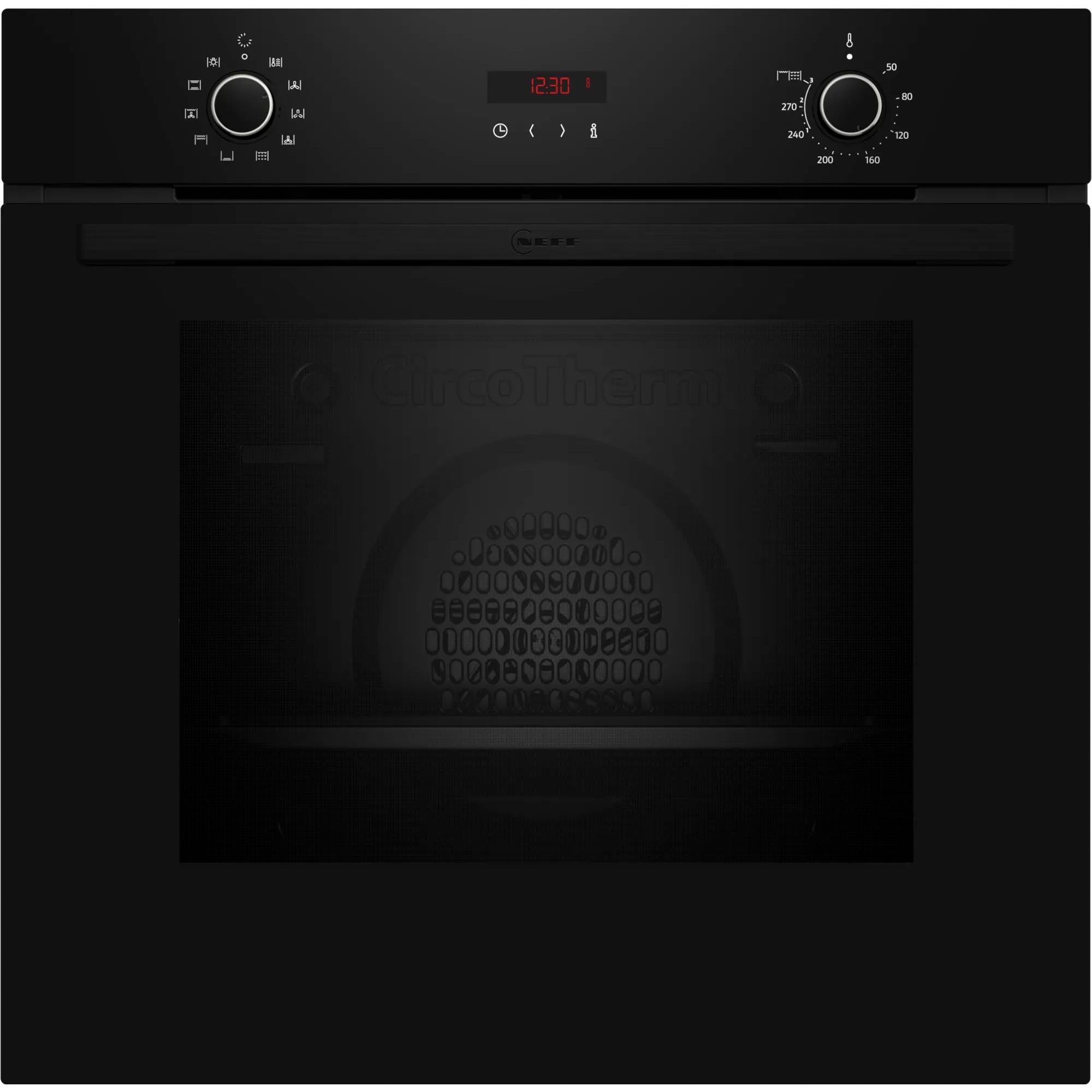 Neff BX48PB, Backofen-Set schwarz/edelstahl