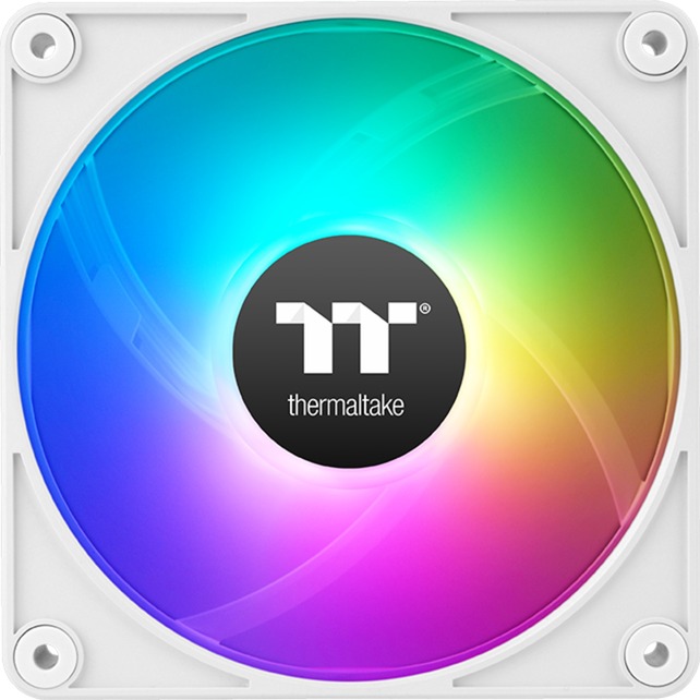 Thermaltake CT120 EX ARGB Sync PC Cooling Fan, Gehäuselüfter weiß, 3er Pack, 120 mm