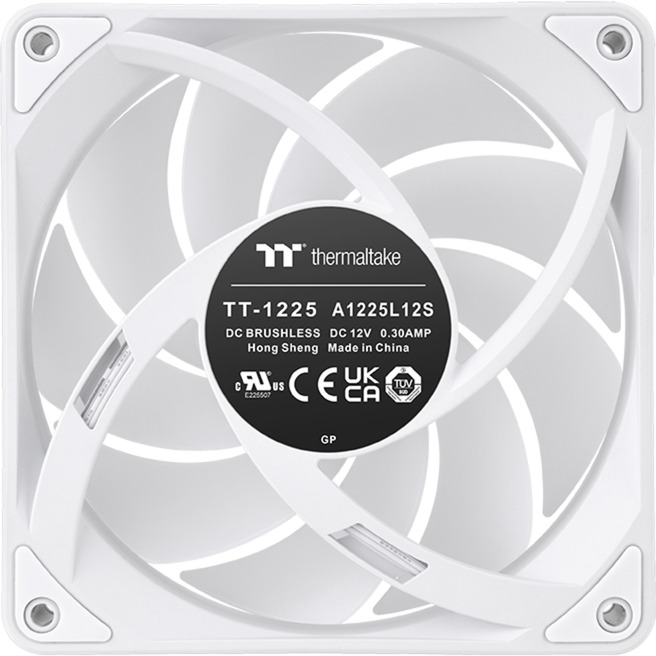 Thermaltake CT120 EX ARGB Sync PC Cooling Fan, Gehäuselüfter weiß, 3er Pack, 120 mm