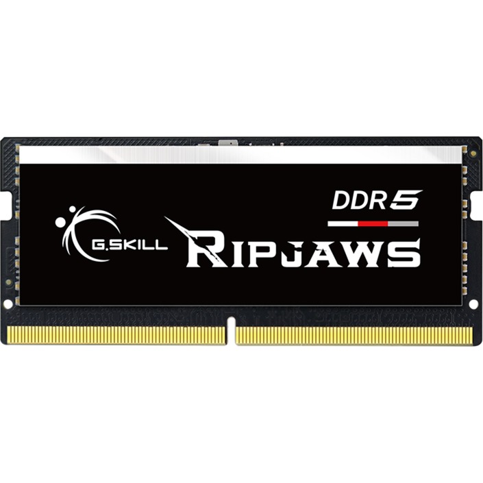 G.Skill SO-DIMM 16 GB DDR5-5200, Arbeitsspeicher schwarz, F5-5200S3838A16GX1-RS, INTEL XMP