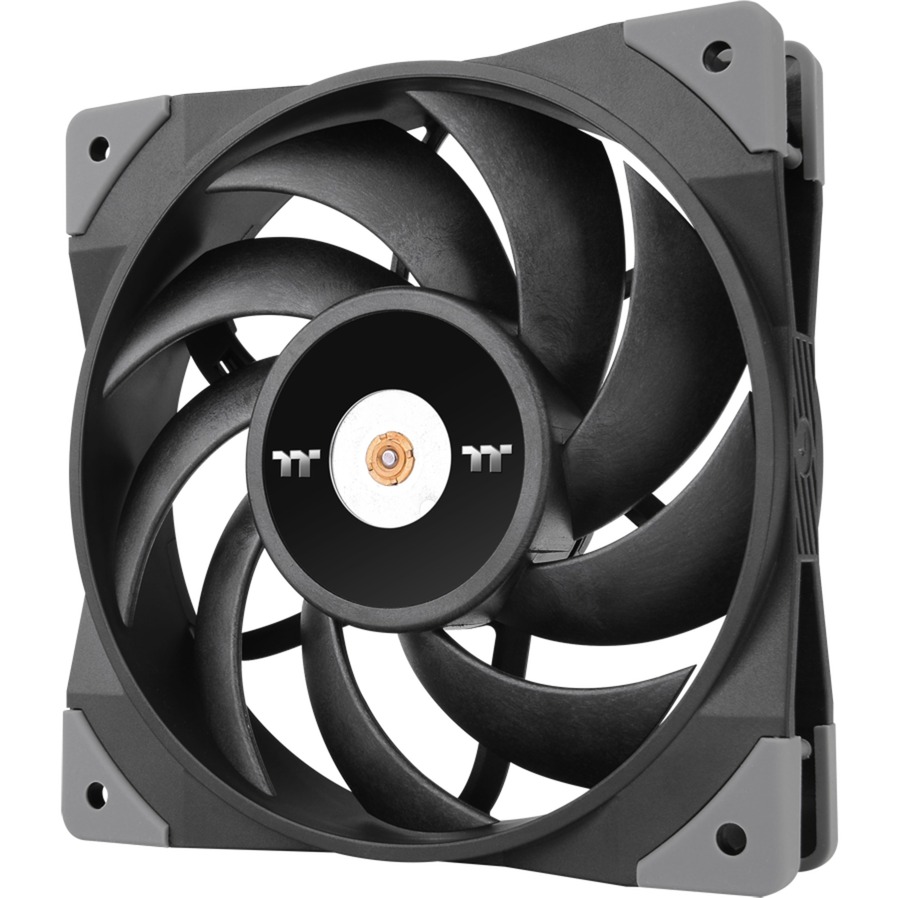 Thermaltake TOUGHFAN 12 Radiator Fan 120x120x25, Gehäuselüfter schwarz, 2er Pack, 120 mm