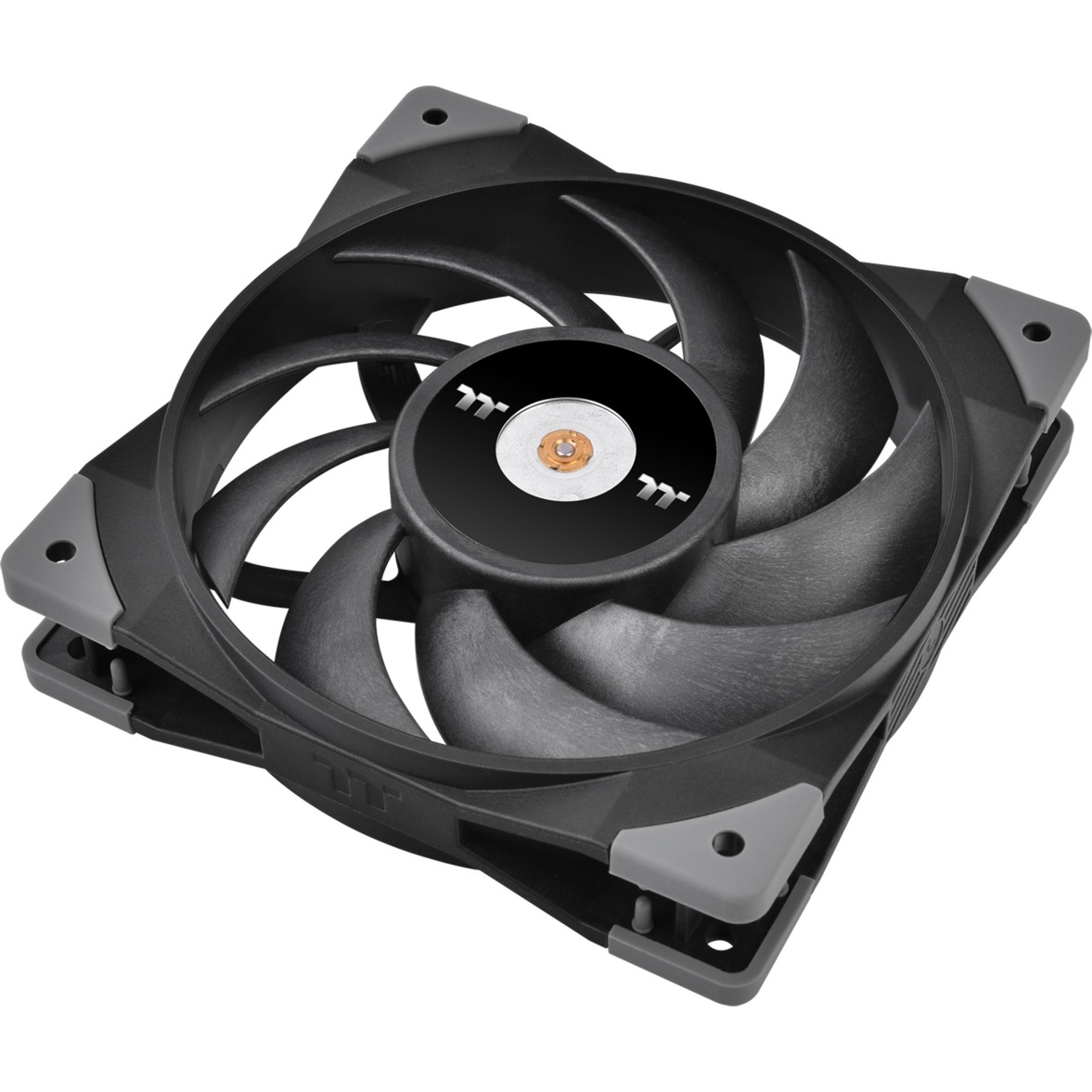 Thermaltake TOUGHFAN 12 Radiator Fan 120x120x25, Gehäuselüfter schwarz, 2er Pack, 120 mm