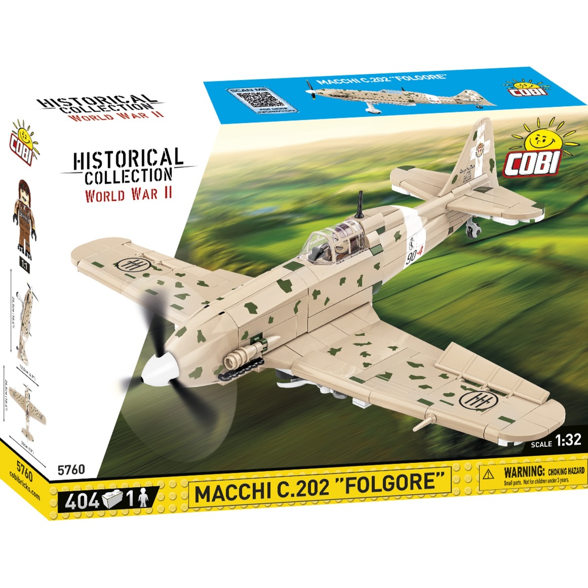 COBI Macchi C.202 "Folgore", Konstruktionsspielzeug