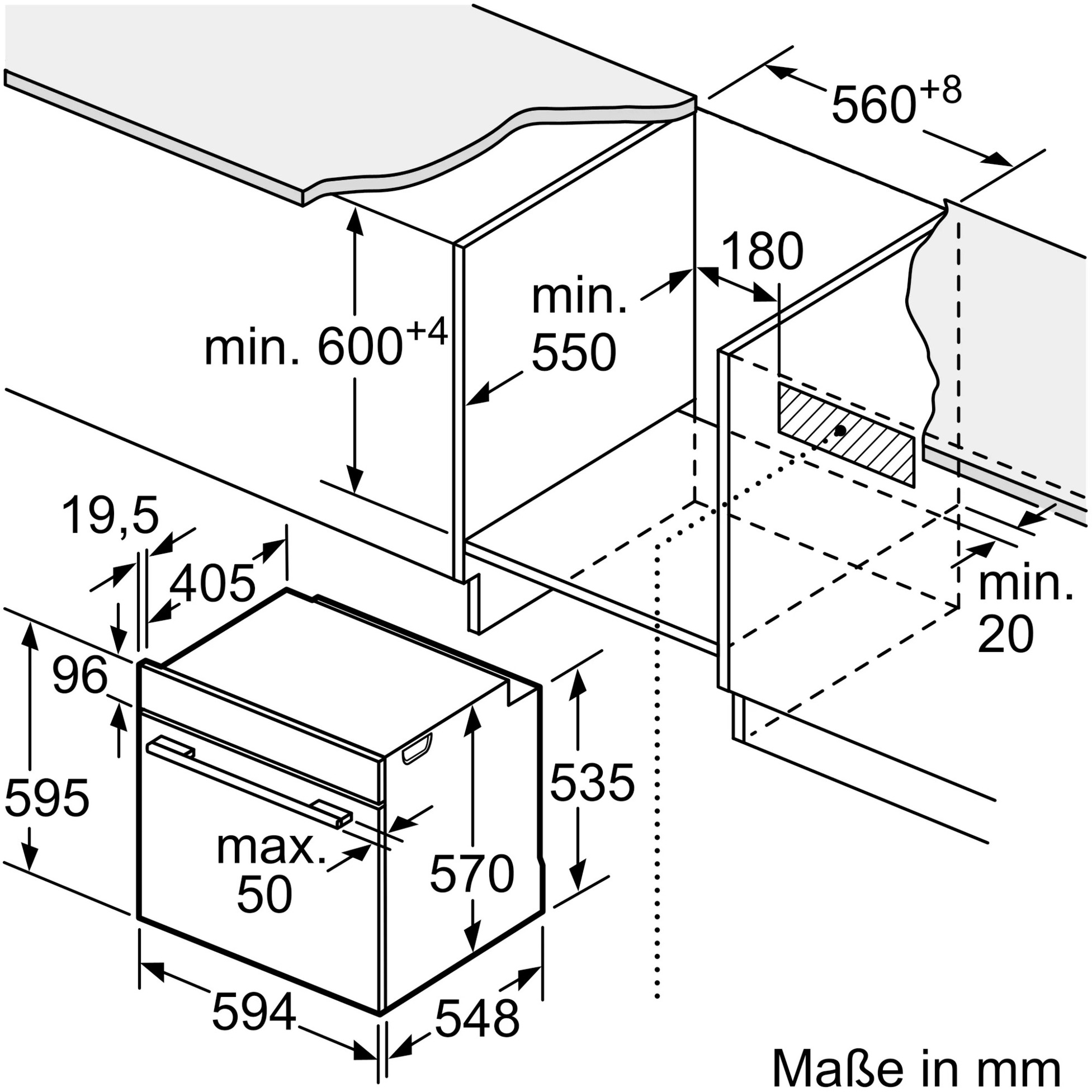 Neff BX18I, Backofen-Set edelstahl