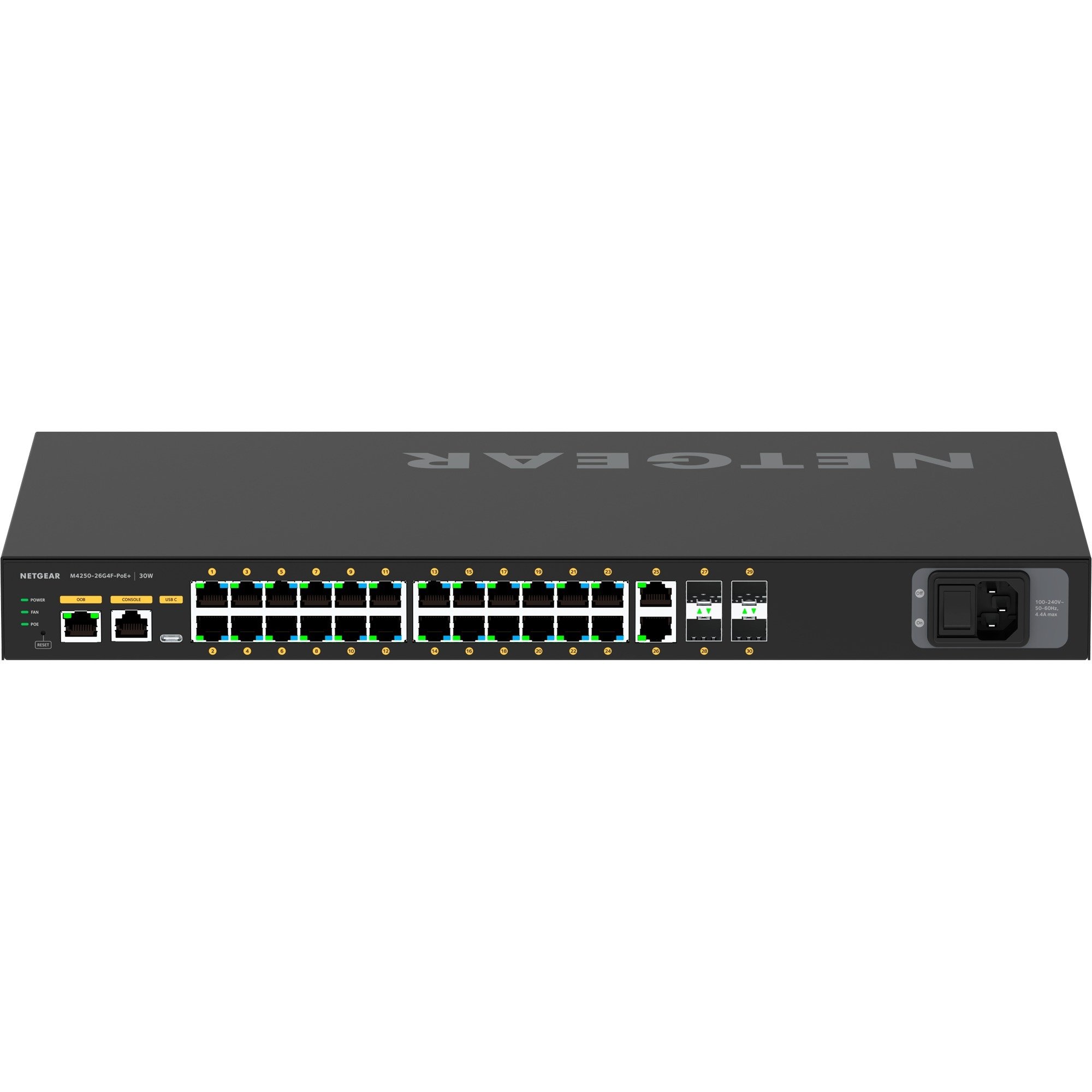 Netgear M4250 GSM4230P, Switch