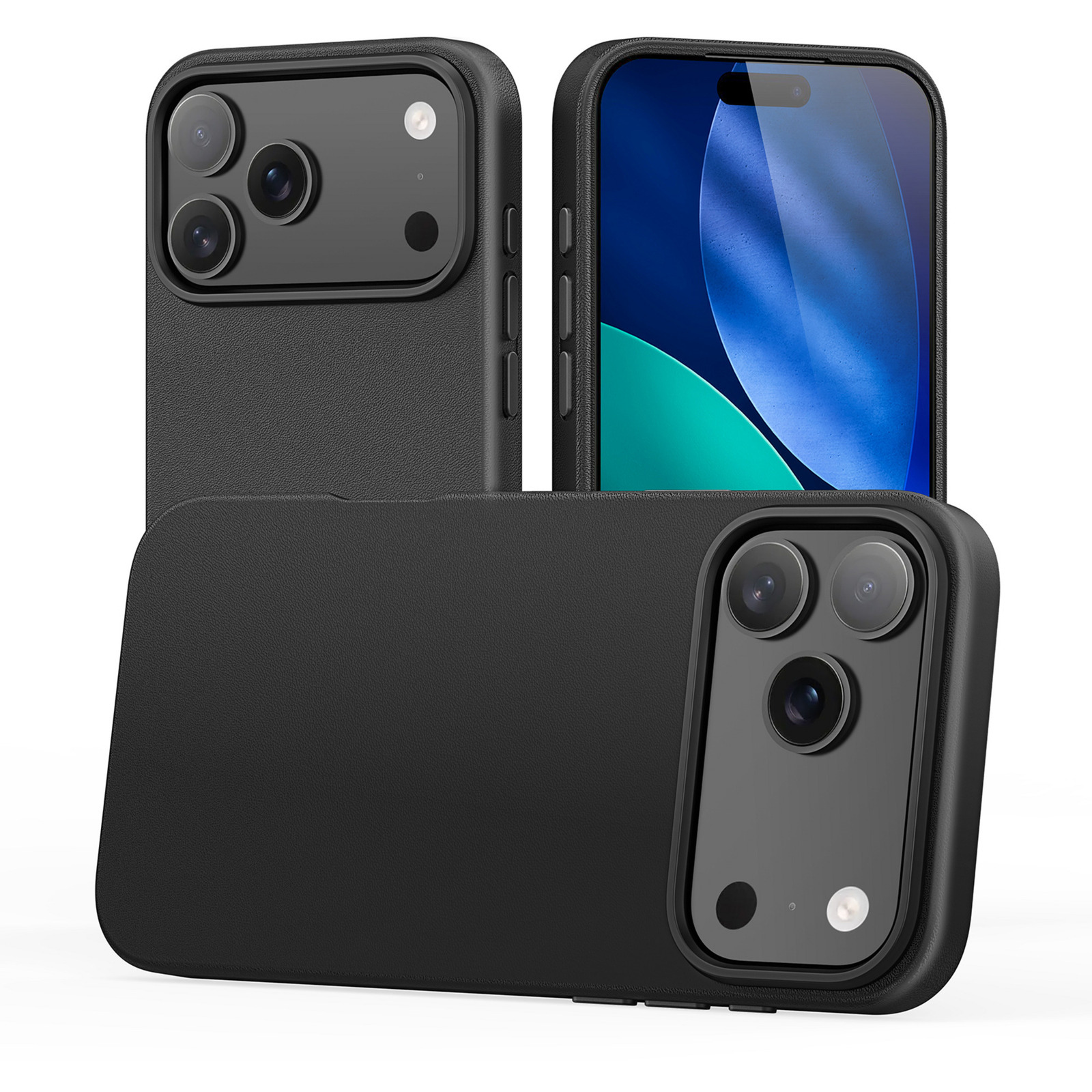 Nevox StyleShell PRO, Handyhülle schwarz, iPhone 17 Pro Max, kompatibel mit MagSafe