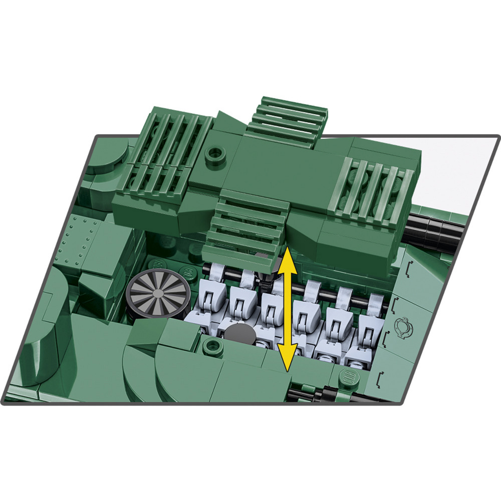 COBI Vickers A1E1 Independent, Konstruktionsspielzeug Maßstab 1:35