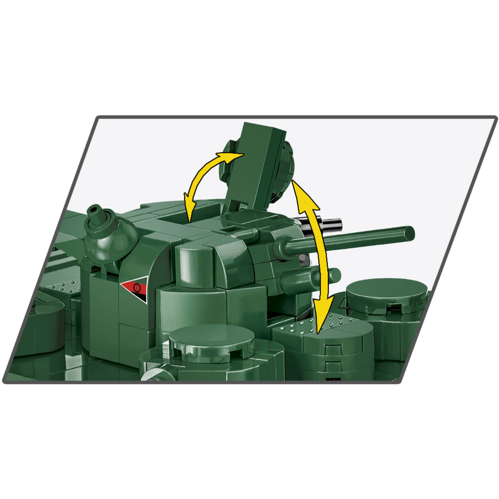 COBI Vickers A1E1 Independent, Konstruktionsspielzeug Maßstab 1:35