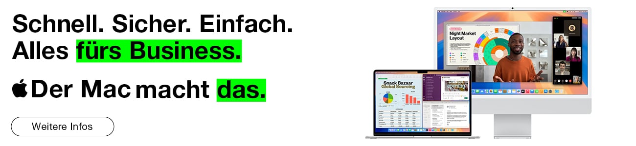 Apple Mac does that Kampagne Copy